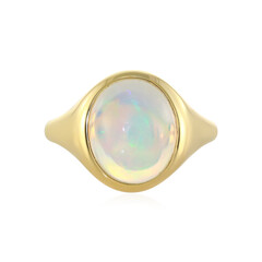 Bague en argent et Opale Welo
