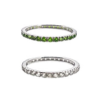 Bague en argent et Zircon