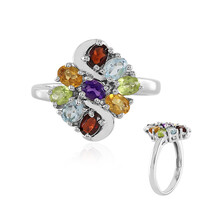 Bague en argent et Améthyste de Zambie