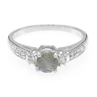 Bague en argent et Spectrolite