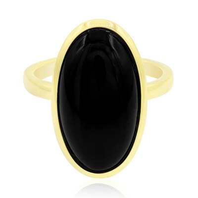 Bague en argent et Onyx (MONOSONO COLLECTION)