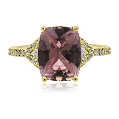 Bague en or et Tourmaline néon du Congo (CIRARI)