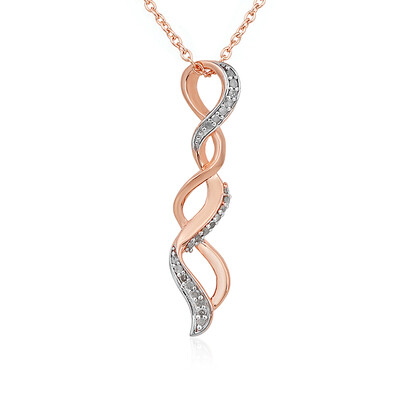 Collier en argent et Diamant I3 (I)