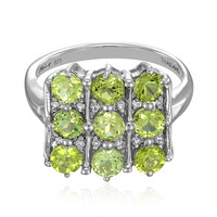 Bague en argent et Tourmaline Paraïba