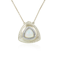 Collier en or et Opale Welo (Ornaments by de Melo)
