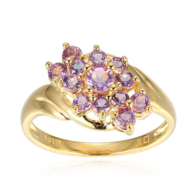 Bague en argent et Améthyste