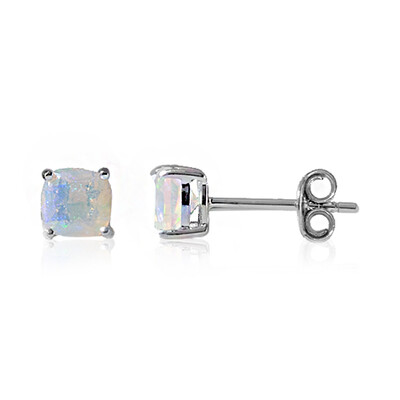Boucles d'oreilles en argent et Opale Welo