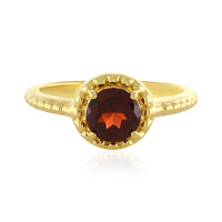 Bague en argent et Grenat d'Inde