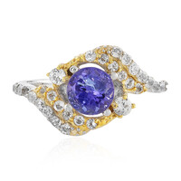 Bague en argent et Tanzanite