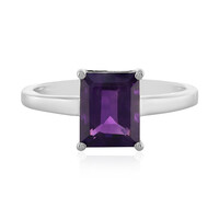 Bague en argent et Améthyste