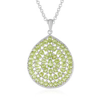 Collier en argent et Péridot