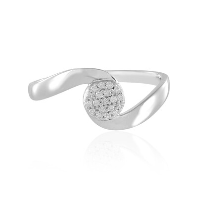 Bague en or et Diamant Flawless (F) (LUCENT DIAMONDS)