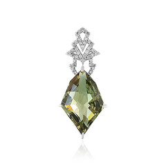 Pendentif en or et Pierre du Soleil de l’Orégon (AMAYANI)