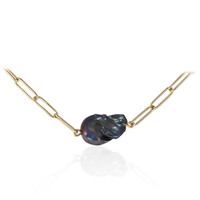 Collier en argent et Perle de culture d'eau douce (TPC)