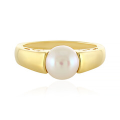 Bague en argent et Perle de culture d'eau douce