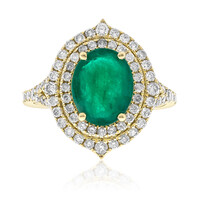 Bague en or et Emeraude de Zambie (CIRARI)