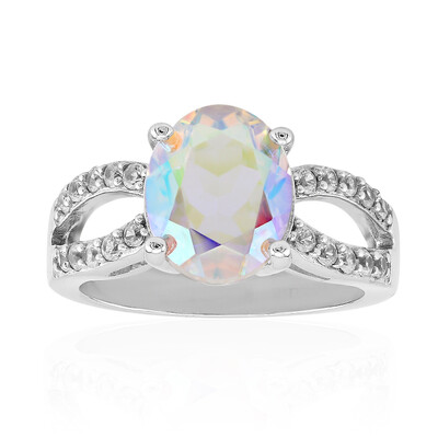 Bague en argent et Quartz Rayon de Lune