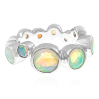 Bague en argent et Opale Welo