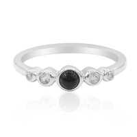 Bague en argent et Onyx noir