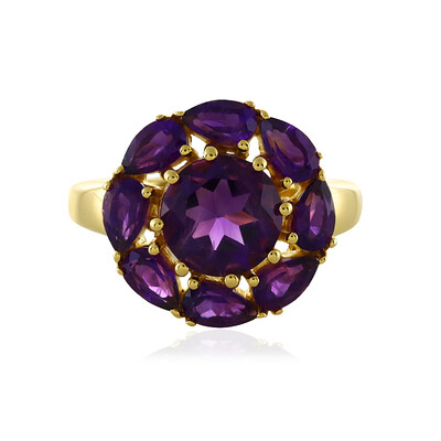Bague en argent et Améthyste