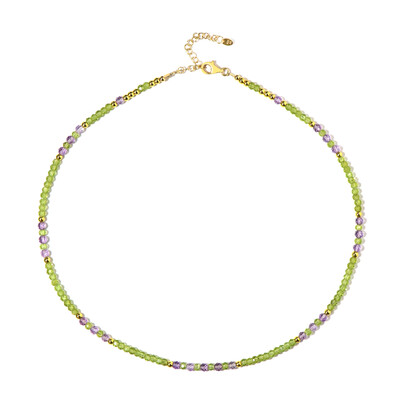 Collier en argent et Péridot