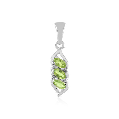 Pendentif en argent et Péridot de l'Arizona