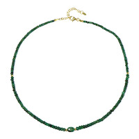 Collier en argent et Emeraude de Zambie