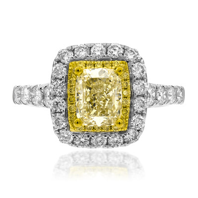 Bague en or et Diamant SI2 jaune (CIRARI)
