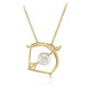 Collier en argent et Perle blanche de culture d'eau douce