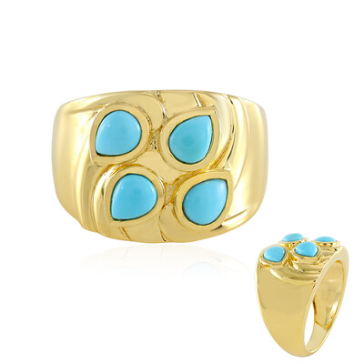 Bague en argent et Turquoise Sleeping Beauty