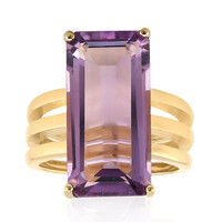 Bague en argent et Améthyste