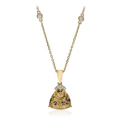 Collier en or et Tourmaline néon du Congo (CIRARI)
