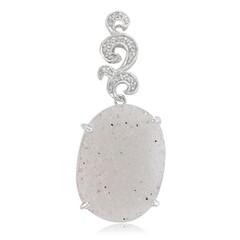 Pendentif en argent et Agate étincelante