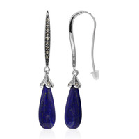 Boucles d'oreilles en argent et Lapis-Lazuli (Annette classic)