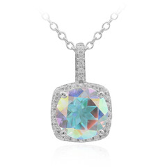 Collier en argent et Topaze Rayon de Lune