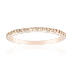 Bague en or et Diamant rose de France SI1 d'Argyle 