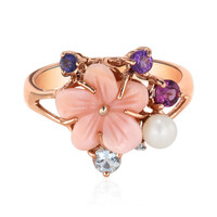 Bague en argent et Nacre