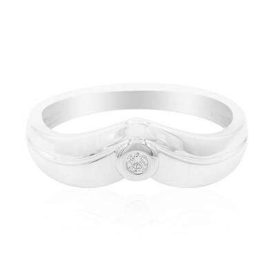 Bague en argent et Diamant I1 (G) (Annette)
