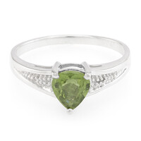 Bague en argent et Saphir du Mozambique