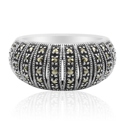 Bague en argent et Marcassite