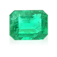  Emeraude de Zambie (gemme et boîte de collection)