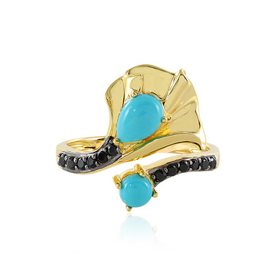 Bague en argent et Turquoise Sleeping Beauty