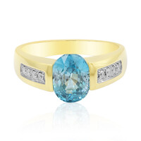 Bague en or et Zircon de Ratanakiri (de Melo)