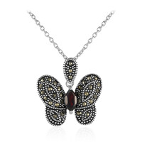 Collier en argent et Grenat