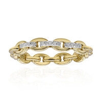 Bague en argent et Diamant I3 (I)