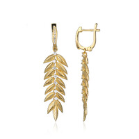 Boucles d'oreilles en argent et Zircon
