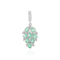 Pendentif en argent et Emeraude de Russie