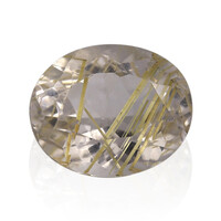  Quartz rutile (Cheveux de Vénus) 4,25 ct (gemme et boîte de collection)