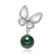 Pendentif en argent et Chrysocolle