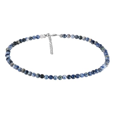 Collier en argent et Sodalite